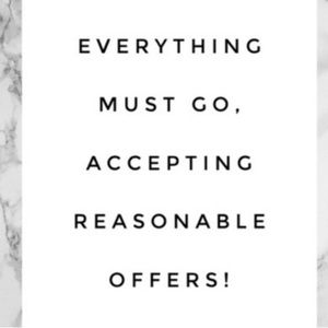 Everything Must Go!!